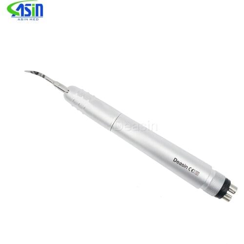 Dental Ultrasonic Scaler 2/4Holes B2/M4 Scaler Handpiece with 3 Tips Cleaner Tooth Stains Tartar Tool Whiten Teeth Tartar Remove