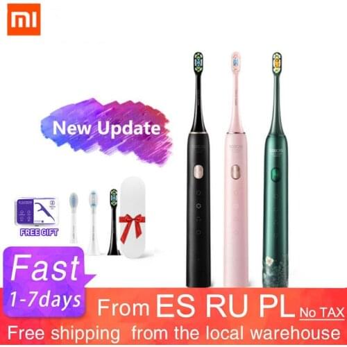 Xiaomi Mijia X3U X3 Sonic Electric Toothbrush Ultrasonic Powerful Waterproof Smsrt APP Control With Travel Case For Oral Care