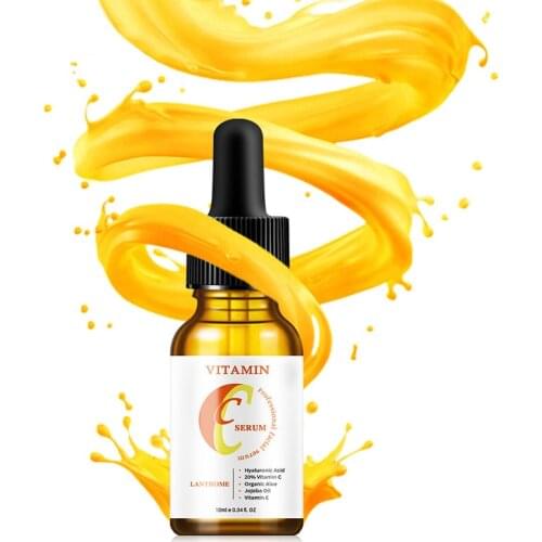 10ml Vitamin C Essence Moisturizing Brighten Firming Smooth Anti-Wrinkle Shrink Pores Oil Control Improves Dull Skin Body Care