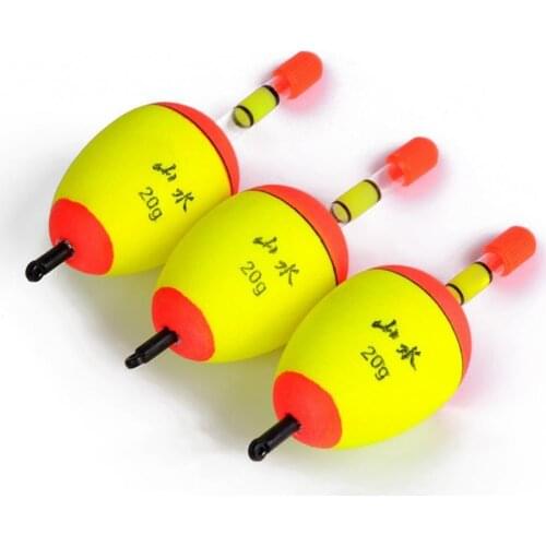2Pcs Fish Float Fishing Accessory Vertical Sea Ocean Fishing Float Buoy Fishing Tackle Tools Fish Buoy