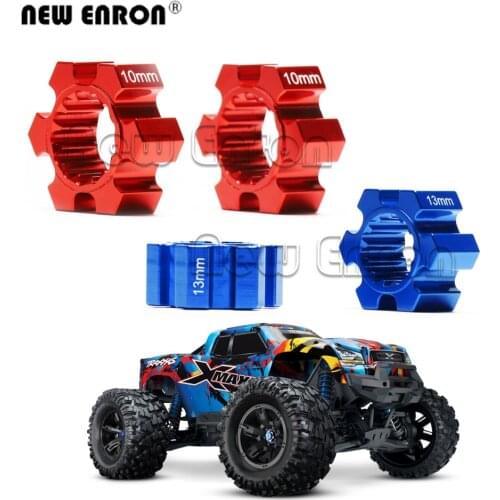 2Pc Alloy 7756 7756X 7756R Wheel Hubs RC Hex 10mm/13mm Thickness for RC Crawler Car 1/5 Parts Traxxas X-Maxx XMaxx 8S 77086-4