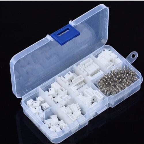 40 Set 2.54mm Terminal Pin Wire Terminal Pin Pitch Terminal Housing Header PCB Wire Connectos Kit 2p/3p/4p/5 Pin