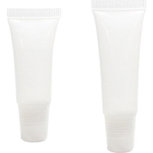 5g/ 10g Empty Lip Gloss Tubes Lipstick Tube Lip Balm Squeeze Makeup Gloss Tube Container Tube Lip Clear Soft M0I1