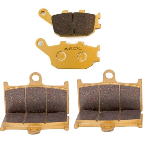 750cc Motorcycle Front Rear Brake Pads Set For Suzuki GSXS 750 GSX-S750 GSXSGSX-S 750 A Y Z ZL 2018 2019 2020