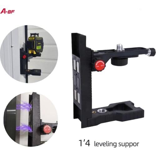 A-BF Fine Super Strong Magnet Pulls L-bracket Leveling Support For Universal Laser Level Bracket