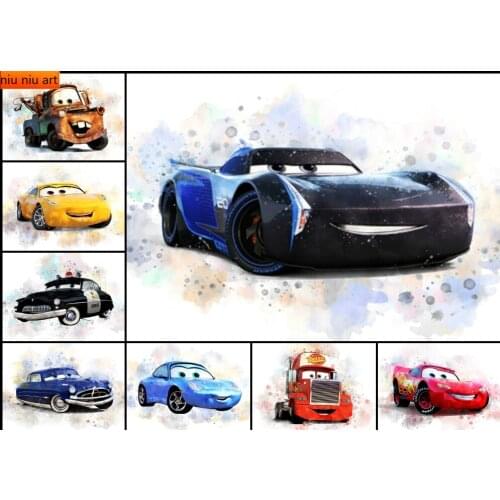 Disney Cars Full Diamond Embroidery Diamond Painting Diamond Mosaic Cross Stitch Kits Home Decor