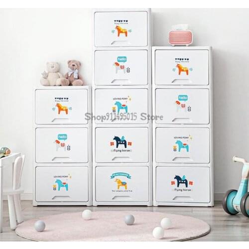 Childrens Storage Cabinet Crevice Locker Snack Rack Crevice Narrow Cabinet Bedroom Bedside Table