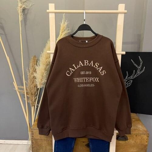 Faprikadan Women's Sweatshirts With Inscriptions