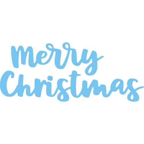 JMCRAFT Merry Christmas In English Letters Metal Cutting Dies DIY Scrapbook Handmade Paper Craft Metal Steel Template Dies