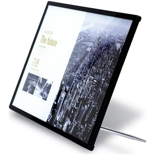 A4 lightbox poster frame display stand with lightbox led advertising light board box