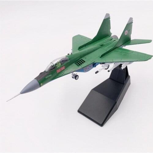 1/100 Scale Soviet Union Air Force Russia MIG29 MIG-29A Federation Fighter Aircraft Airplane Models Toys for Display Souvenir