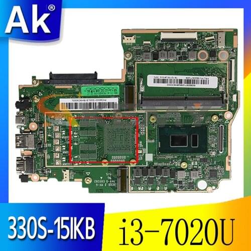 For Lenovo 330S-15IKB laptop motherboard W/ CPU i3 7020U 4GB RAM tested FRU 5B20S94043 5B20S71209 5B20R07419 Mainboard