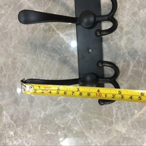 5 Hooks Stainless Steel Wall-mounted Bathroom Hook Rack Bedroom Coat Hanger