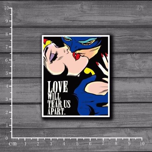 Laptop Love will tear us apart. Notebook Skin Stationery Sticker Luggag Car Styling Decal For kid Toy Suitcase Stickers[single]