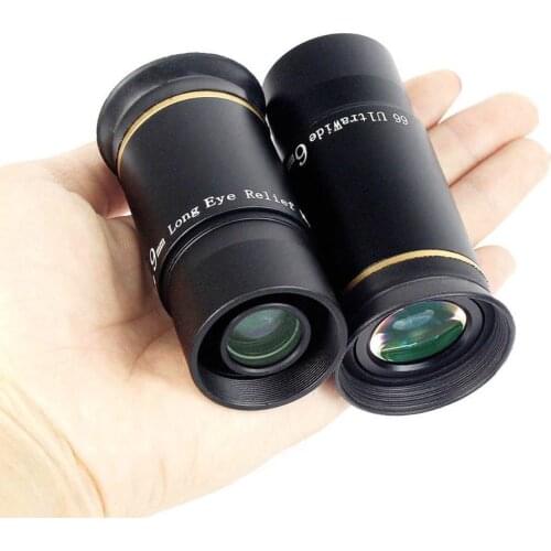 AQUILA 1.25" 6mm/9mm UWA Eyepiece Ultra Wide Angle 66 Degree Fully Multi-Coated for Astronomical Telescope