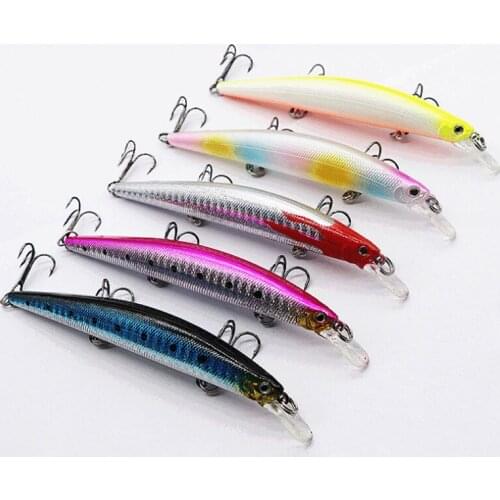 11.5cm/12g Three Hook Miro Sea Bass Killer Luya Bait Lure Industrial Taste for Fishing Soft Boilies Tackle Winter Ice Kingdom