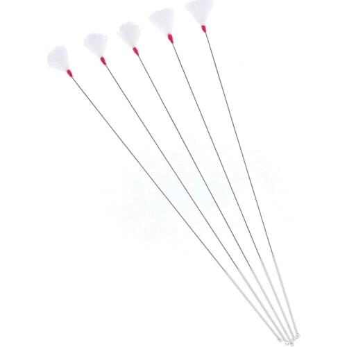 Silver Needle Curette Adult Ear Dig Tools Spoon Cleaner Stick Goose Feather Earpick Wax Remover Health Care Ear picking tools