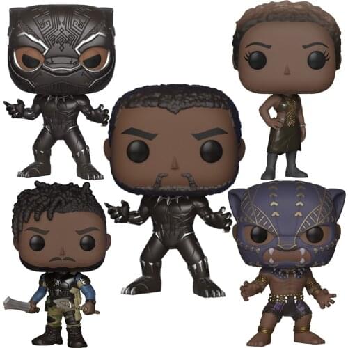 Super Hero #273 (Chase) Warrior Falls #274 Nakia #277 Unmasked Erik Killmonger #278 Figure Model Doll Toy Child Birthday Gift