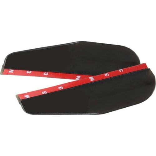 1 Pair Of Car Rearview Mirror Shelters Rainproof Mirrors Rain And Rain Eyebrows Three-dimensional Convex Design