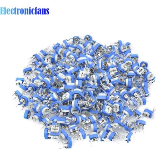 10PCS RM-065 RM065 100R 200R 500R 1K 2K 2.2K 3K 5K 10K 20K 50K 100K 500K 1M Ohm Trimpot Trimmer Potentiometer variable resistor