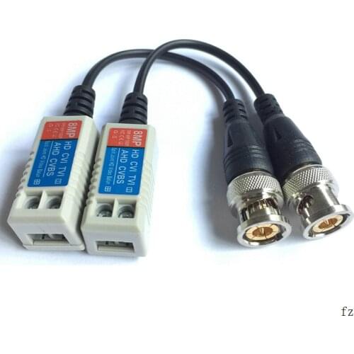 100 Pairs Video Transceivers for 5MP 4MP 3MP 1080P 960P 720P Twisted BNC UTP Cat5 for HD CVI AHD TVI CCTV CAMERA