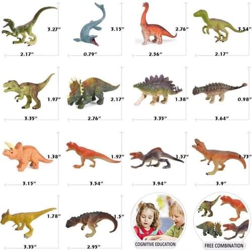 14pcs Figure Dinosaur Toys Set With Play Mat Educational Realistic Dinosaur Model Play Set Perfect Gifts For Kids Boys Girls