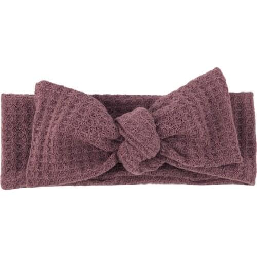 Newborn Bow Headwrap Girls Headband Bow Knot Baby Hair Band Infant Hair Elastic Turban Kids Hair Accessories