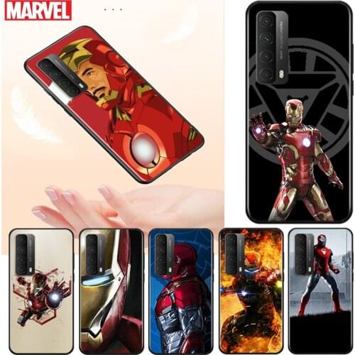 Marvel Iron Man For Huawei Y9S Y9A Y9 Y8P Y8S Y7P Y7A Y7 Y6S Y6 Y5P Y5 PRO Lite Prime 2020 2019 2018 Phone Case