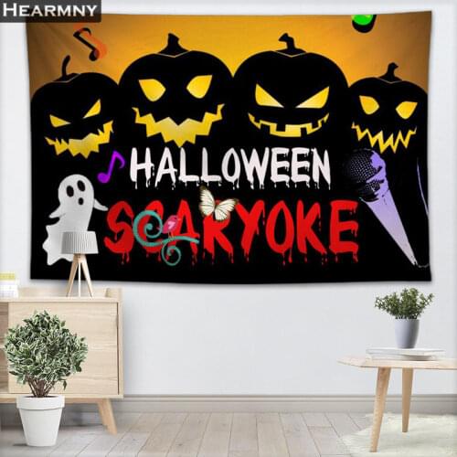 HEARMNY Halloween Tapestry Wall Hanging Gothic Decor Tapestry Show Piece For Home Decoration Camping Tent Travel Sleeping Pad