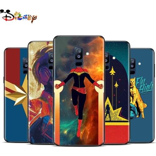 Avengers Captain Marvel For Samsung Galaxy A9S A9 A8S A8 A7 A750 A6S A6 A5 A3 Star Plus 2016 2017 2018 Soft Phone Case