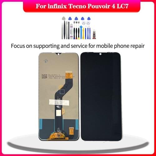 Original Display For Infinix Tecno Pouvoir 4 LC7 lcd Touch Screen Digitizer Assembly For Tecno Pouvoir 4 LC7 lcd Replacement