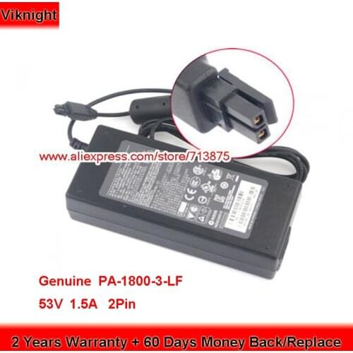 Original PA-1800-3-LF AC Adapter for Liteon 53V 1.5A 79.5W WS-C3560CX-8PT-S CATALYST 2960 3560-CX SERIES PD