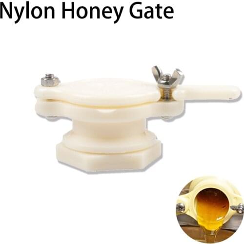 Beekeeping Bee Honey Valve Gate Nylon Honeycomb Beehive Tap Extractor Accessories Tools For Beekeeper Supplier Equipment