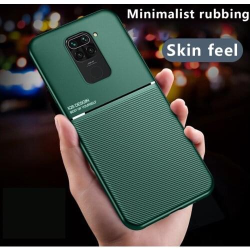 Luxury Silicone Car Magnetic Holder Phone Case For Xiaomi Redmi Note 9s 8 7 Mi 10 9 8 SE 9T Lite Pro Ultra-thin Leather Cover