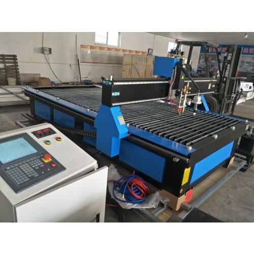 Factory price electric welding Iron Stainless Steel CNC Plasma Cutting Machine 1530 plasma cutter with heady duty