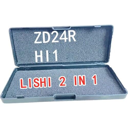 Lishi 2 in 1 pick&decoder HI1 for Hino Motorcycle ZD24R for Apulia BMW Honda Suzuki motorcycles