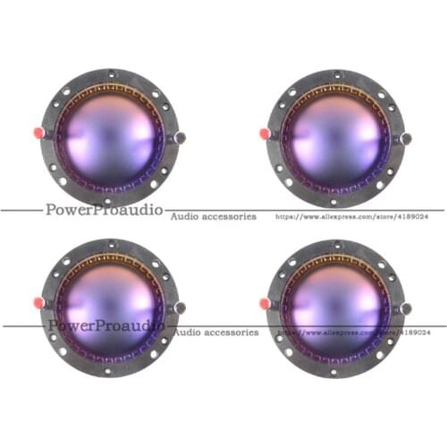 4pcs Diaphragm for P Audio SD-75BF for SD75BN Driver VC76.2mm Blue Titanium CCAR Flat Wire