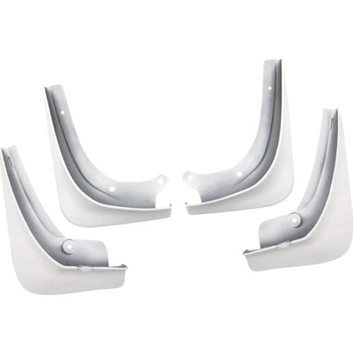Car Mud Flaps Splash Guard Fender White Anti-Scratch Mudguard For Tesla Model 3 2016-2019 Car Accessories Tuning Car Universal