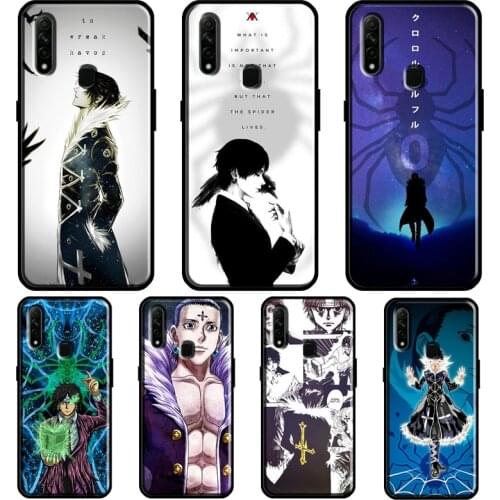 Chrollo Lucilfer Chains HxH Anime For OPPO A5 A9 2020 A31 A53 A52 A72 F7 Reno 2 Z Find X3 Pro A3S A15 A83 A91 A93 Phone Case