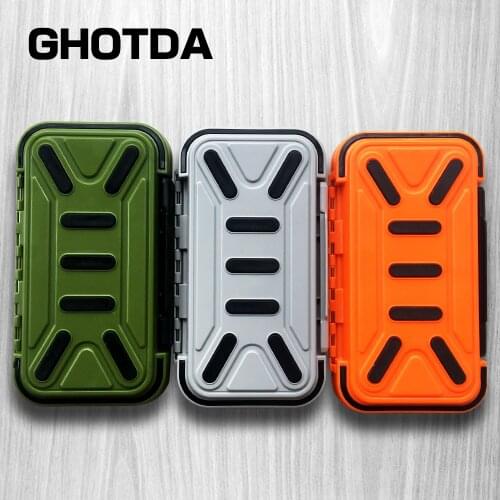 Double Layer Hard Plastic Fishing Box For Baits or Sinkers Lure Fishing Tackle Box Fly / Bass / Carp Fishing Accessories