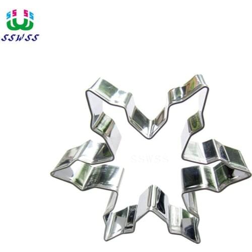 High Drift Snow Shape Cake Decorating Fondant Cutters Tools,Snowflake Cookie Biscuit Baking Molds,Direct Selling