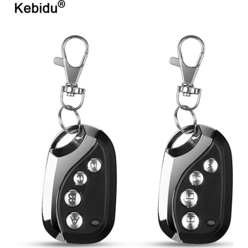 Kebidu 433MHz RF Remote Control Copy Code 4 Channel Transmitter Auto Cloning Duplicator For Garage Gate Door 433 MHz