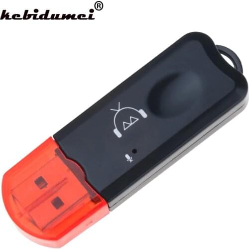 Kebidumei Bluetooth 2.1 Adapter USB for Computer PC Bluetooth Speaker Music Receiver USB Bluetooth Adapter Handsfree Car kit