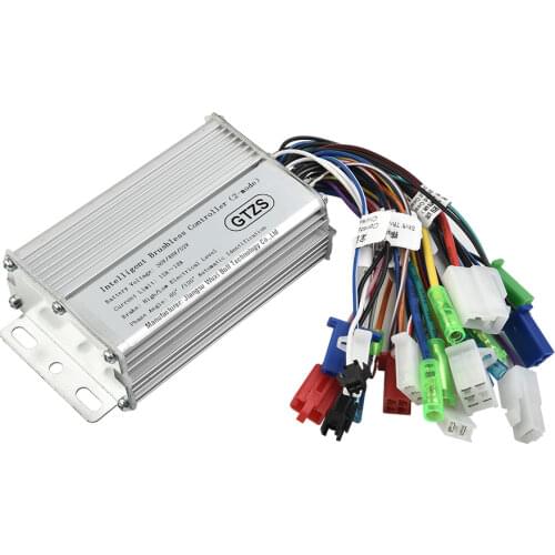 Brushless DC Motor Controller 6-tube 600-800W Dual Mode 36V 48V 6mos For E-Bike Electric Scooter Bicycle EBike Accessories