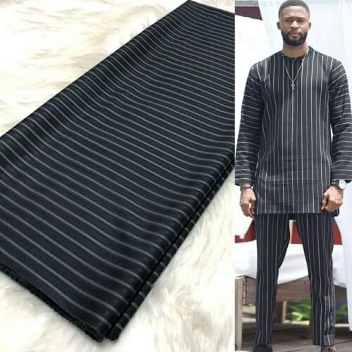 Fashion New African Soft Men fabric Dubai FabricMen Material for Men Suit Dubai Cloth Fabric Men fabric Fabric