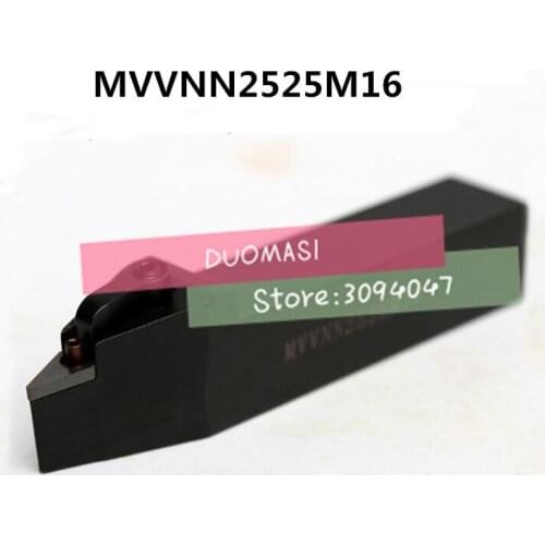 MVVNN2525M16,Metal Lathe Cutting Tools,CNC Turning Tool,Lathe Machine Tools, External Turning Tool Type MVVNN 25*25*150