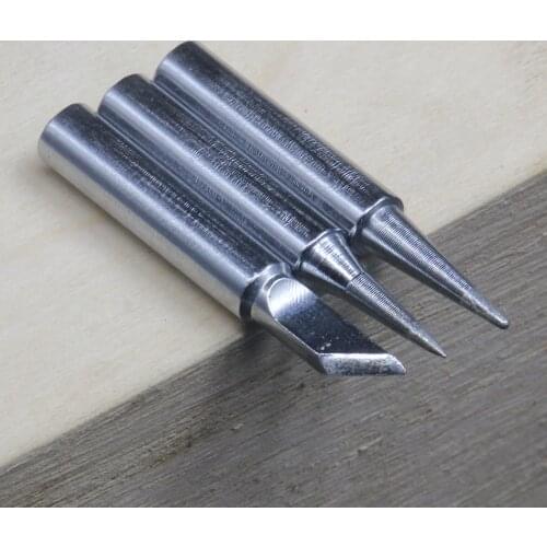 3Pcs/Lot Lead-free 900M-T-K I B Screwdriver Soldering Iron Tips Set For Hakko Station Welding Head Rework Tool Kits