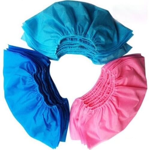 300pcs Disposable Shoe Cover Dustproof Non-slip Dhoe Cover Non-woven Shoe Cover Household Foot Cover Universal Size