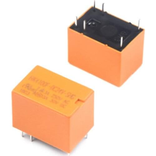Free shipping 50PCS HK4100F-DC24V-SHG 6 feet 3A 24V relay 24VDC genuine new spot relay