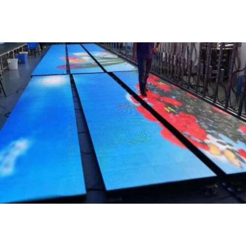 Can step on LED screen P4.81 500*500mm rental led display Special stage LED screen